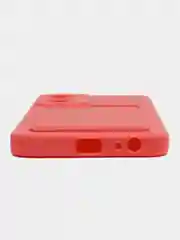 Коралловый силиконовый чехол для Tecno POP 6 Pro (Техно Поп 6 Про), прозрачный