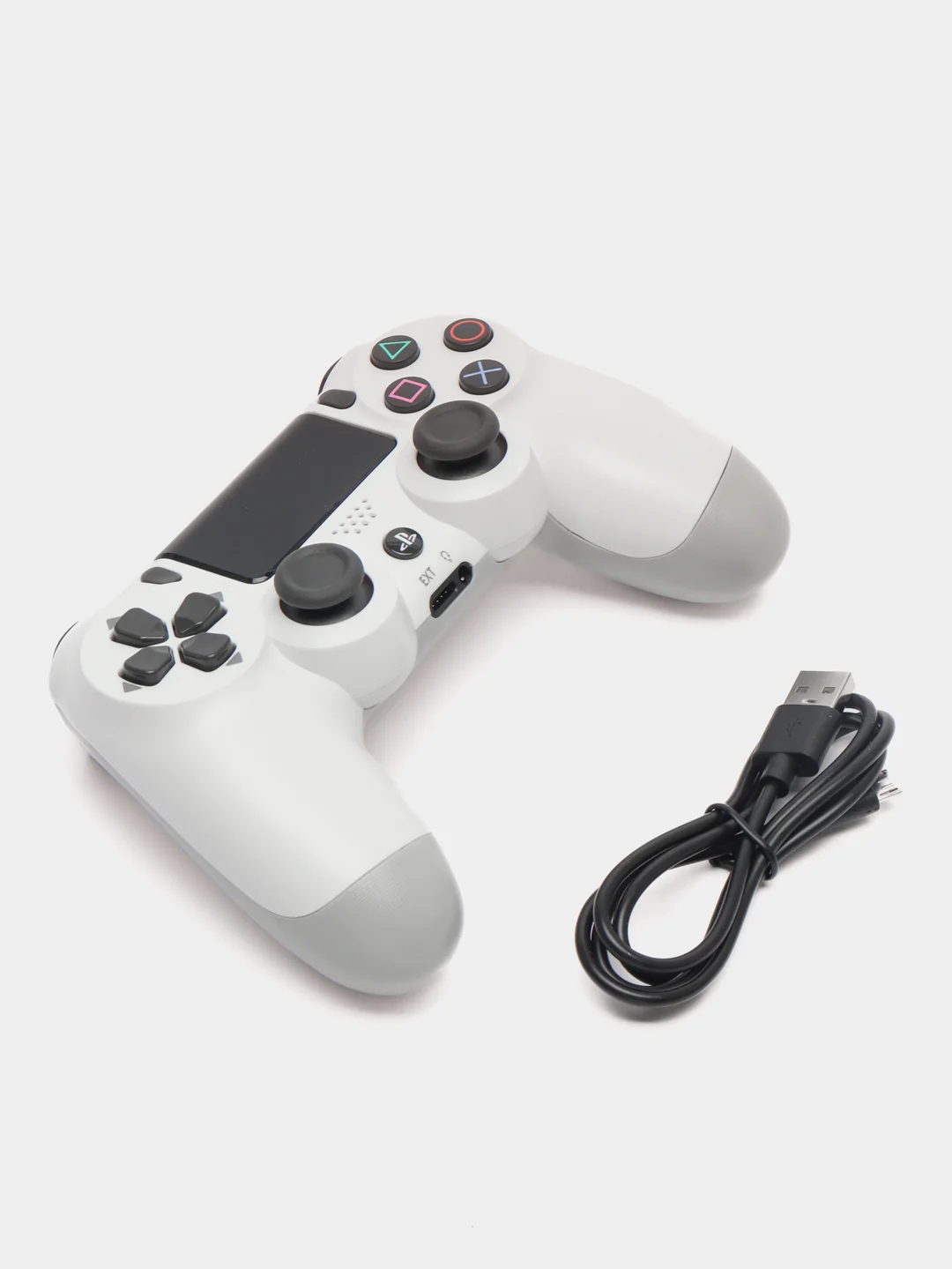 Белый джойстик беспроводной PC Controller Wireless Dual Shock 4, для PS4