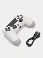Белый джойстик беспроводной PC Controller Wireless Dual Shock 4, для PS4