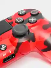 Красный джойстик беспроводной PC Controller Wireless Dual Shock 4, для PS4