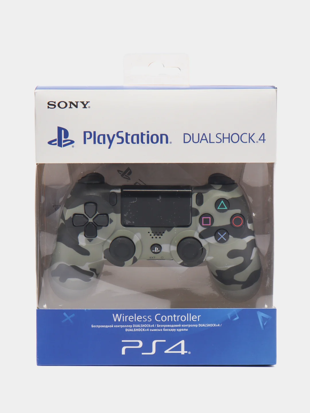 Серый джойстик беспроводной PC Controller Wireless Dual Shock 4, для PS4