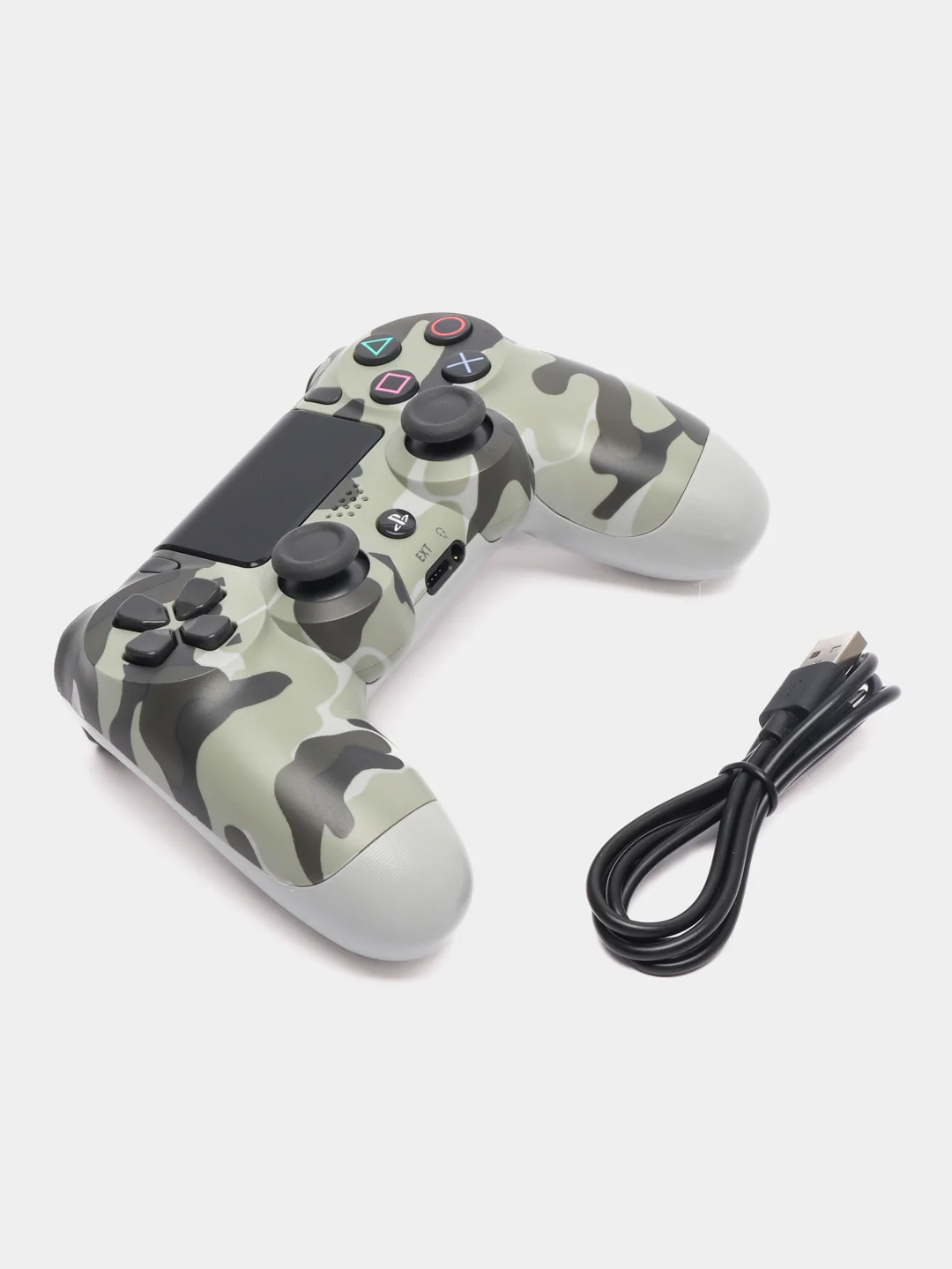 Серый джойстик беспроводной PC Controller Wireless Dual Shock 4, для PS4