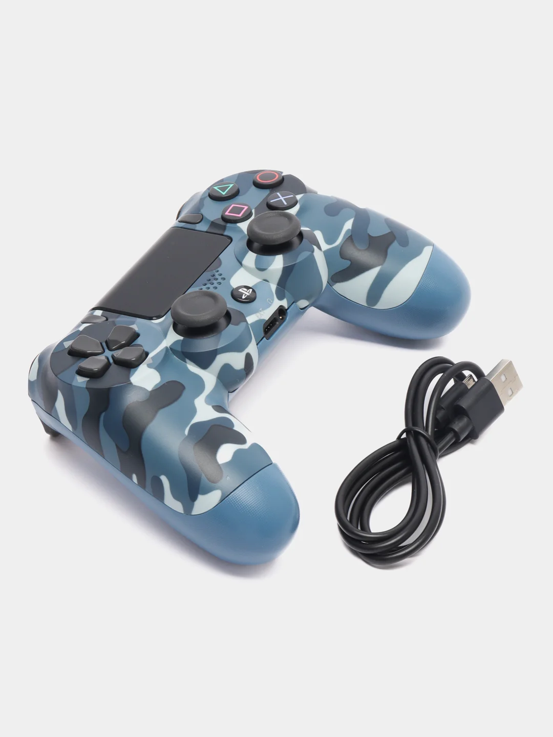 Синий джойстик беспроводной PC Controller Wireless Dual Shock 4, для PS4