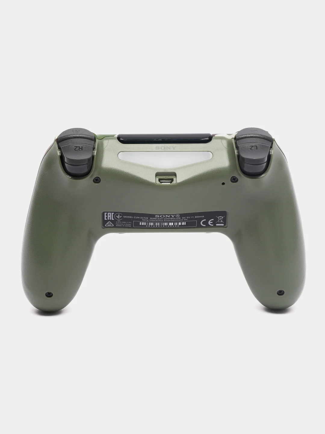 Тёмно-зелёный джойстик беспроводной PC Controller Wireless Dual Shock 4, для PS4