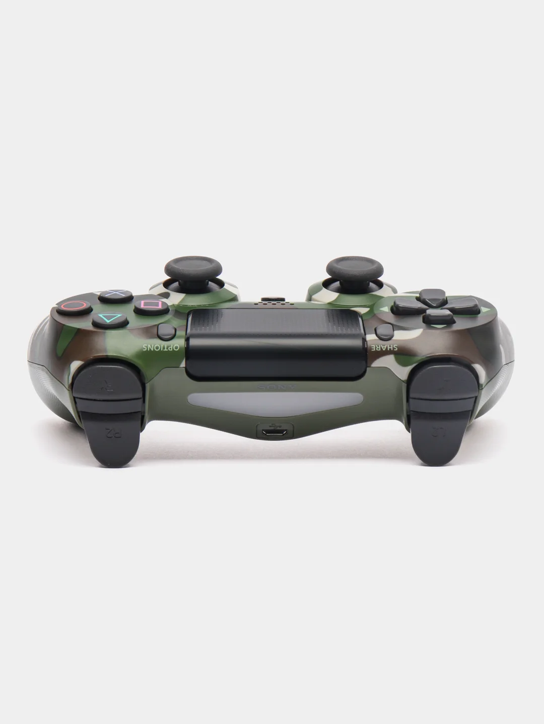 Тёмно-зелёный джойстик беспроводной PC Controller Wireless Dual Shock 4, для PS4