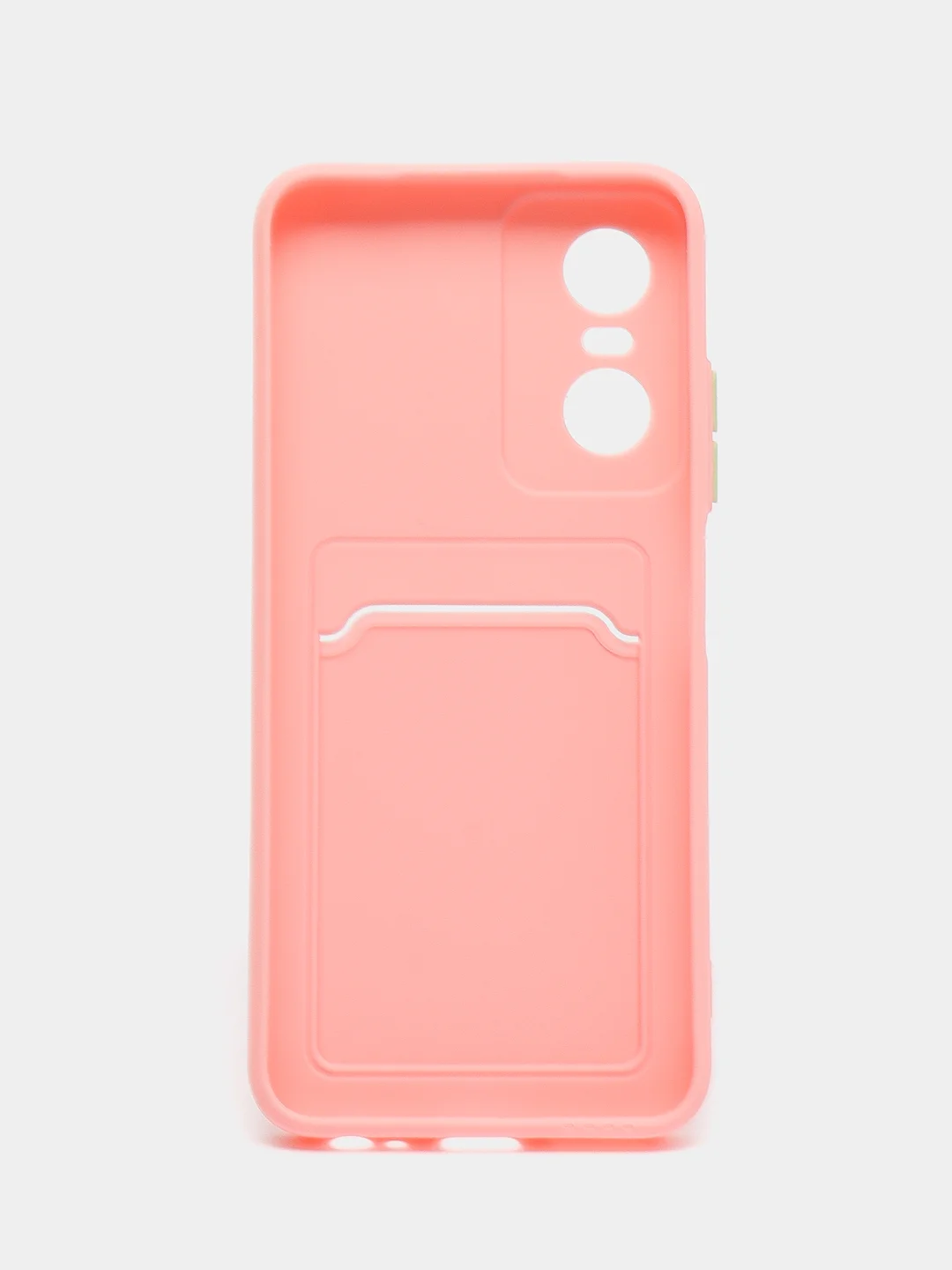 Пудровый силиконовый чехол для Tecno POP 6 Pro (Техно Поп 6 Про), прозрачный