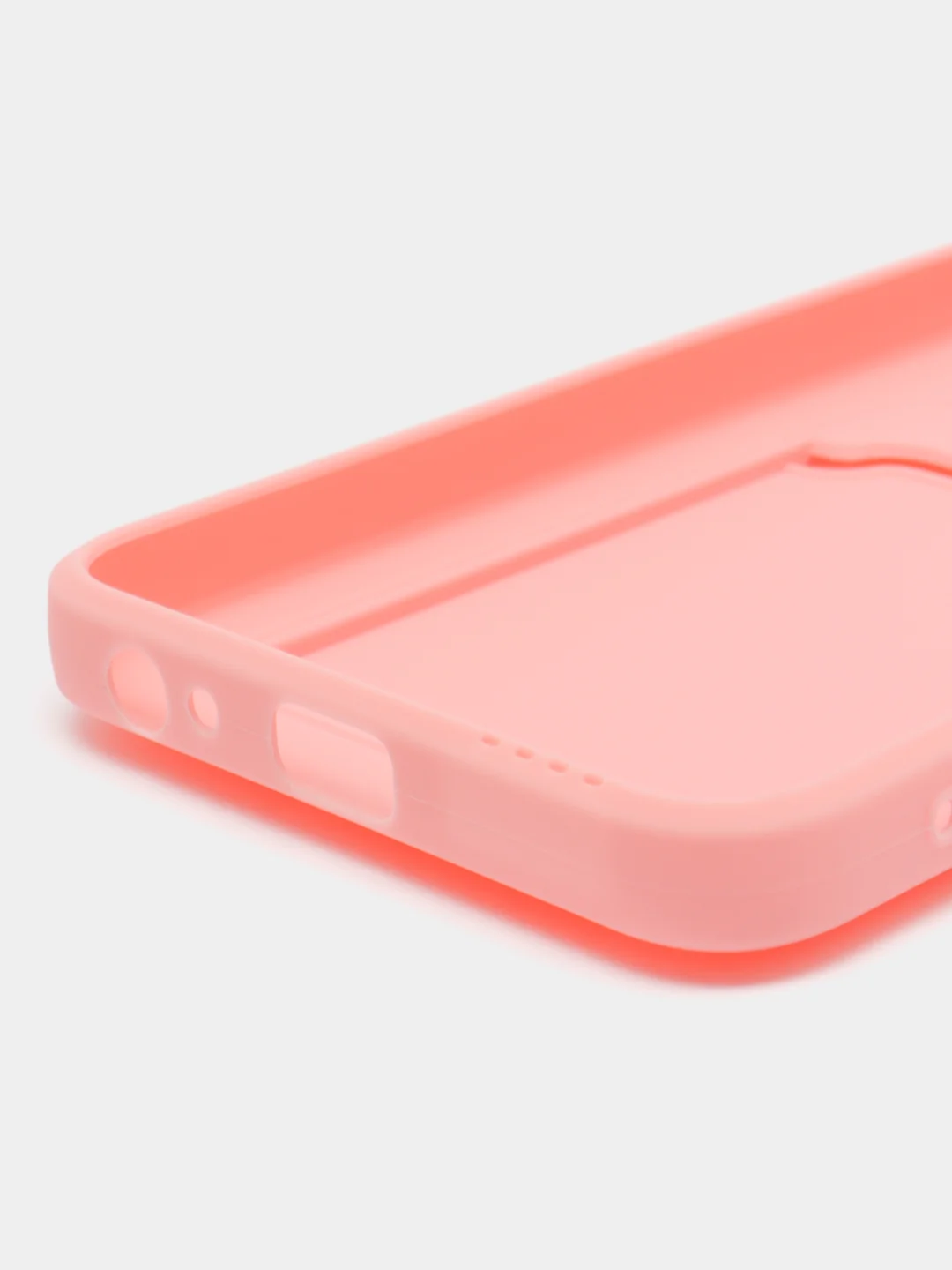 Пудровый силиконовый чехол для Tecno POP 6 Pro (Техно Поп 6 Про), прозрачный
