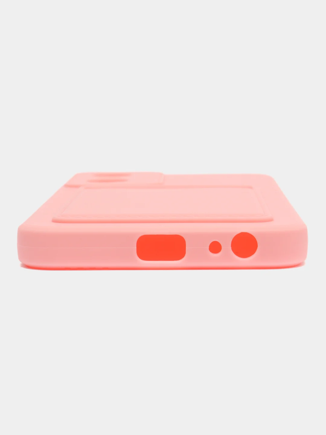 Пудровый силиконовый чехол для Tecno POP 6 Pro (Техно Поп 6 Про), прозрачный