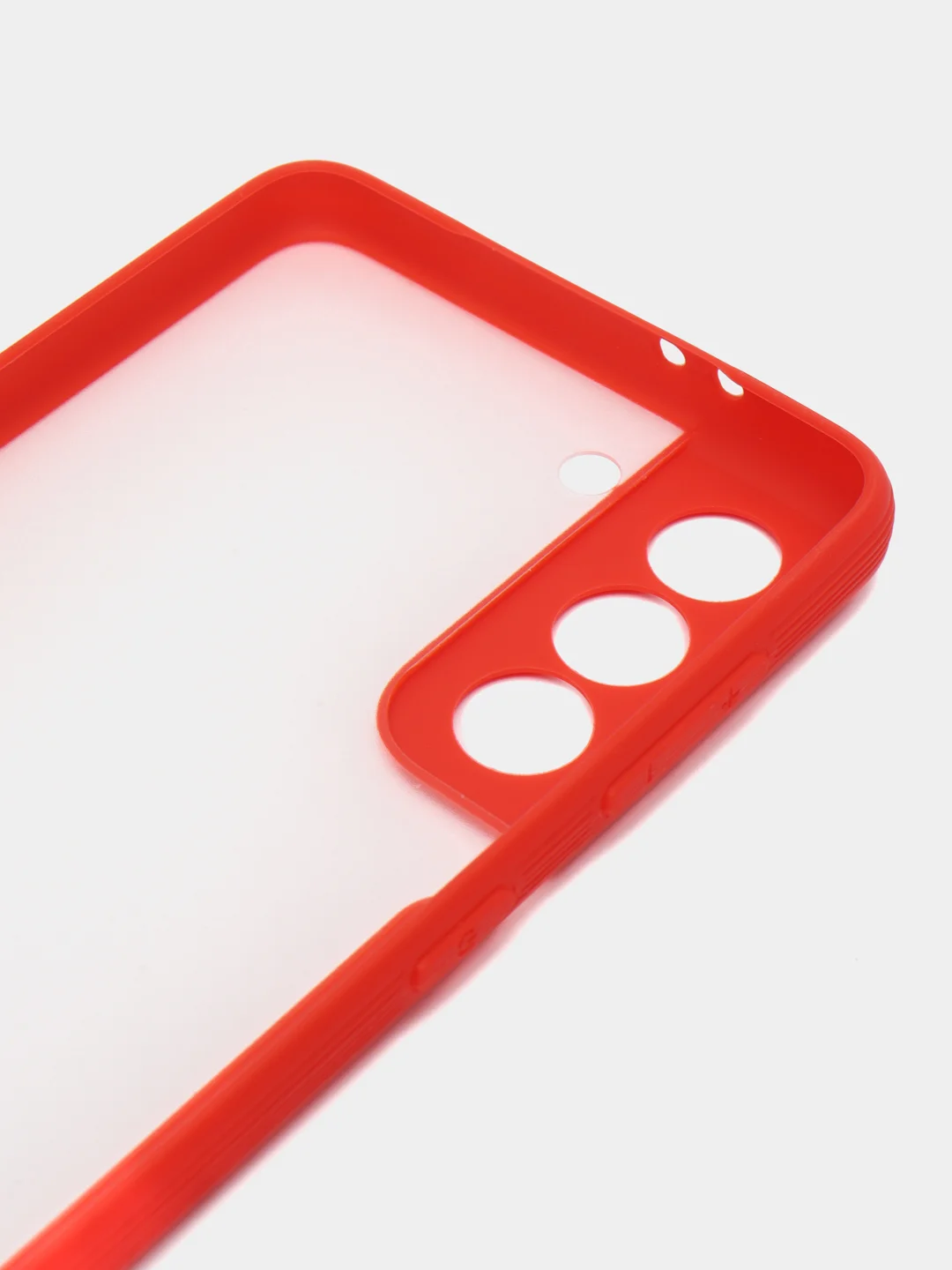 Красный чехол Bubble Slim Case для Samsung S21/S21PLUS/S21ULTRA/M31/M51