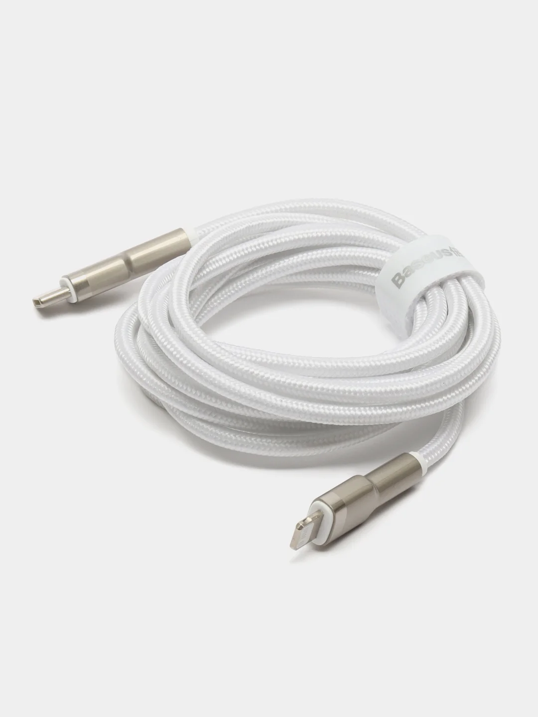 Белый кабель для зарядки телефона Baseus Type-C to Lightning iPhone 20W