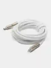Белый кабель для зарядки телефона Baseus Type-C to Lightning iPhone 20W