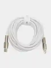 Белый кабель для зарядки телефона Baseus Type-C to Lightning iPhone 20W