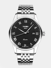 Мужские наручные часы Skmei 9058CS-G с календарем в подарочной упаковке