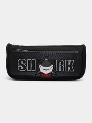 Пенал школьный, для ручек, карандашей, Юнландия, 2 отделения, Shark, 21 х 6 х 9 см, 270271
