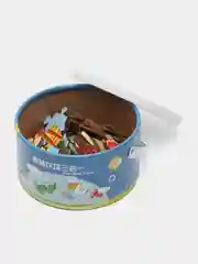 Деревянная игрушка 3 в 1 "Рыбалка, конструктор, пазл"