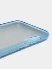 Бирюзовый накладка для Samsung A02, силиконовая, трехслойная