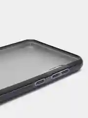 Черный накладка для Samsung A02, силиконовая, трехслойная