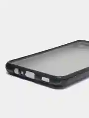 Черный накладка для Samsung A02, силиконовая, трехслойная