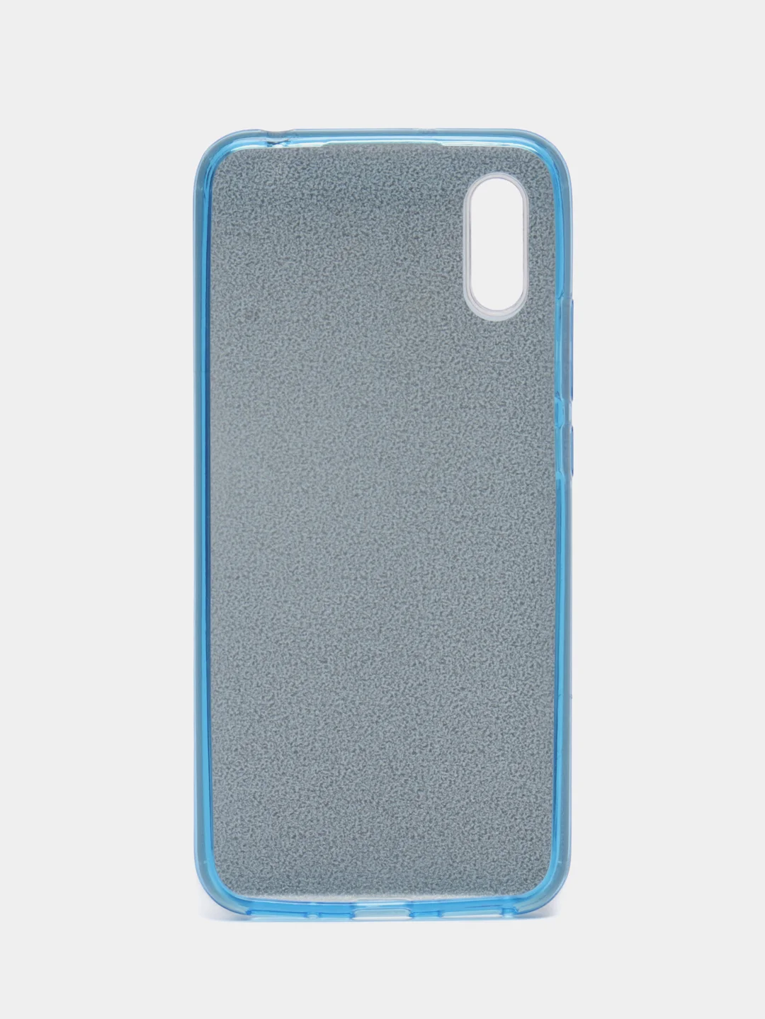 Голубой накладка для Xiaomi Redmi 9A, силиконовая, трехслойная