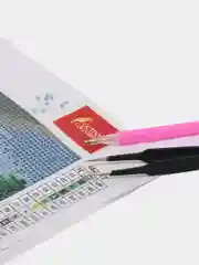Алмазная мозаика картина вышивка из страз 40*50 см, ОСТРОВ СОКРОВИЩ "Домик в лесу", 662417