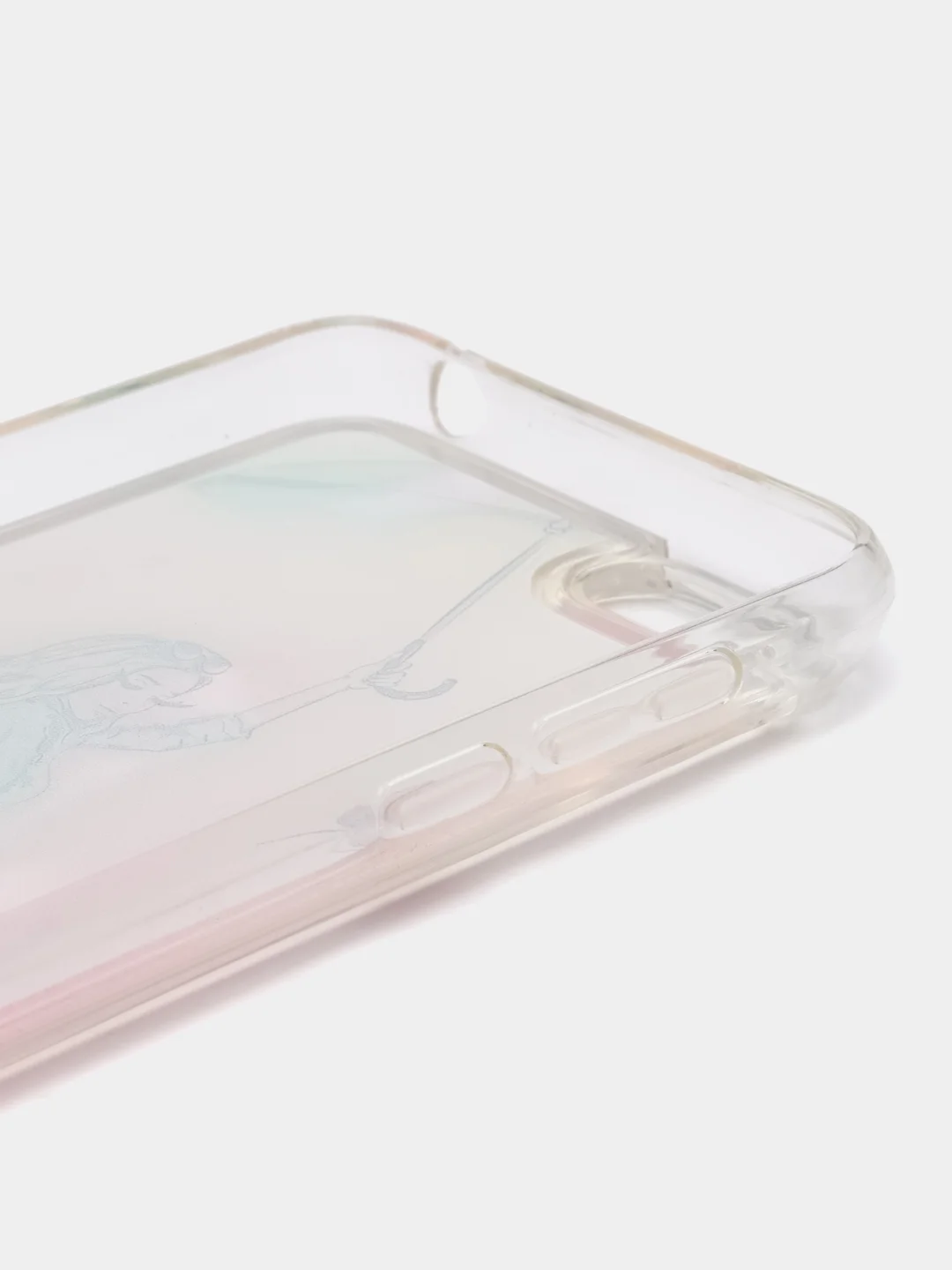 Розовый чехол силиконовый на cмартфон Huawei Y5 2018