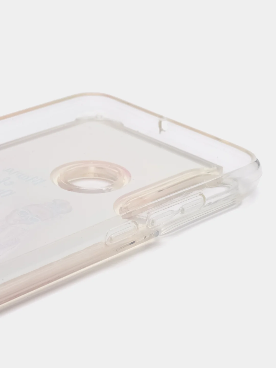 Кораллово-розовый жидкий чехол для смартфона Huawei P30 Lite (Смартфон Huawei P30 Lite)