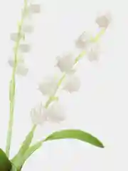 Белый ландыш, искусственные цветы