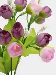 Фиолетовый искусственные цветы, чайная роза