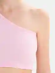 Конфетный топ женский, на одно плечо, хлопок