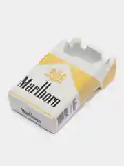 Желтый пепельница керамическая Marlboro