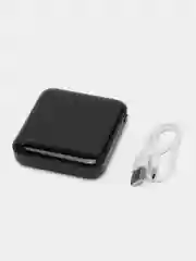 Красный внешний аккумулятор Power Bank 10000 mah с фонариком
