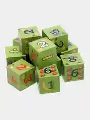 Лимонный кубики детские, 12 кубиков