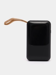Портативный аккумулятор 10000 mah, внешний аккумулятор Power Bank с фонариком