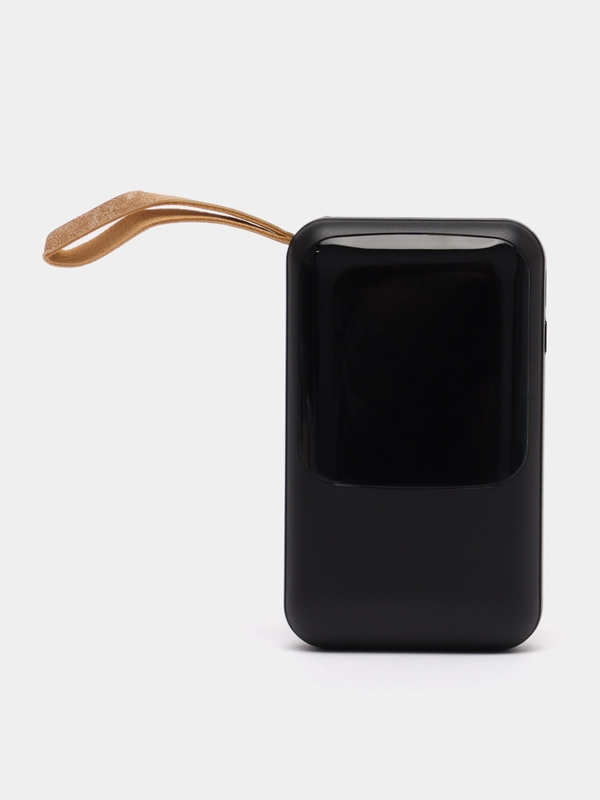 Портативный аккумулятор 10000 mah, внешний аккумулятор Power Bank с фонариком