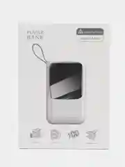 Портативный аккумулятор 10000 mah, внешний аккумулятор Power Bank с фонариком