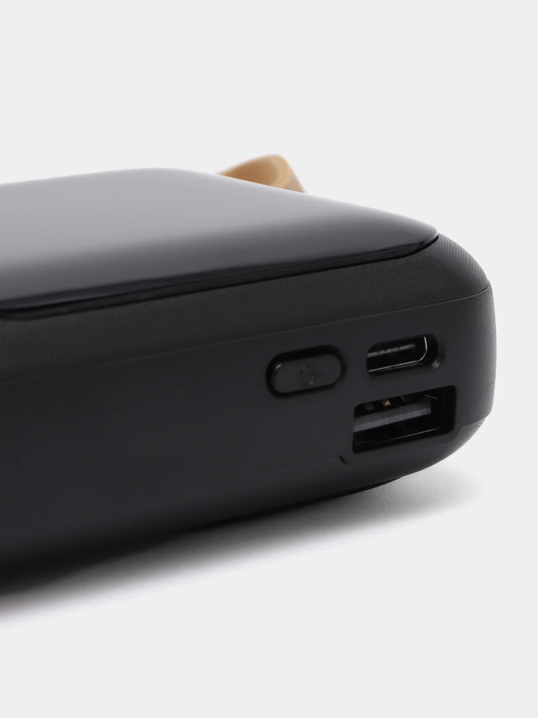Портативный аккумулятор 10000 mah, внешний аккумулятор Power Bank с фонариком