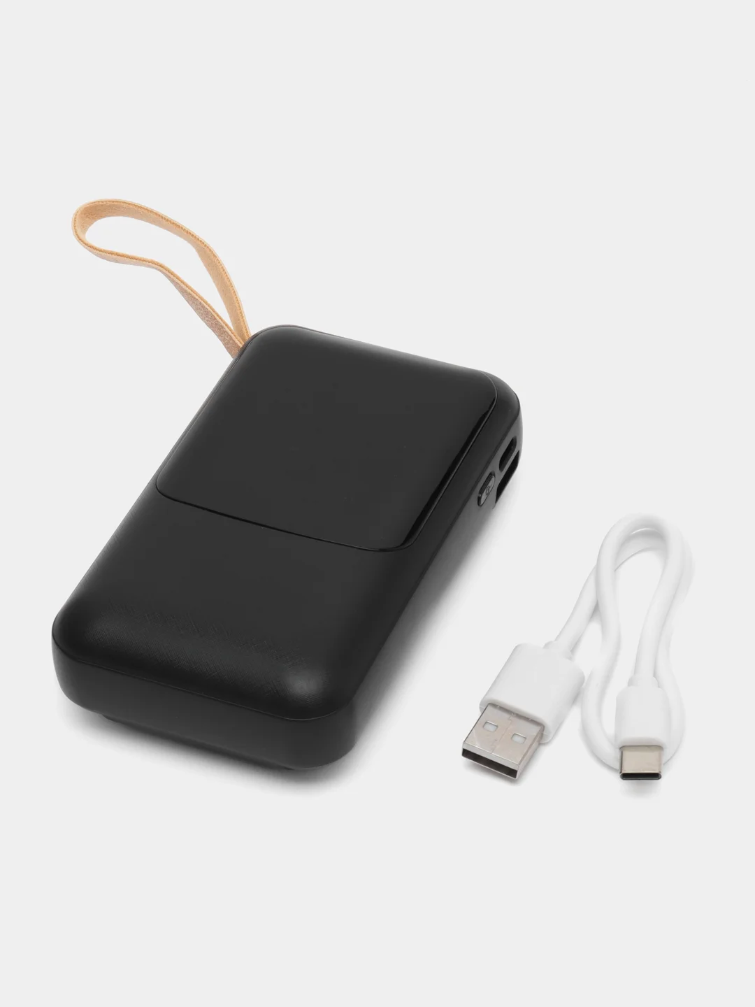 Портативный аккумулятор 10000 mah, внешний аккумулятор Power Bank с фонариком