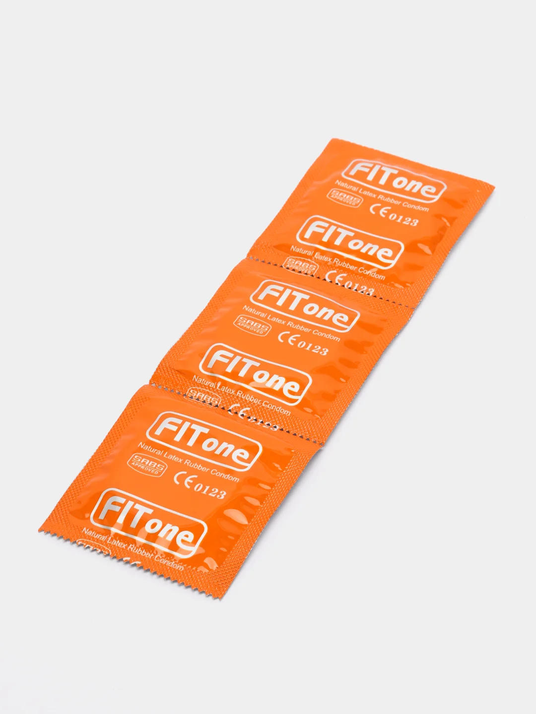 Презервативы Fitone, 3/12 шт, большие пупырышки, с клубникой, Germany quality