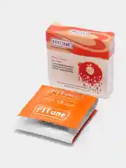 Презервативы Fitone, 3/12 шт, большие пупырышки, с клубникой, Germany quality