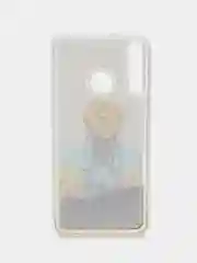 Золотой чехол силиконовый на cмартфон Huawei P40 Lite