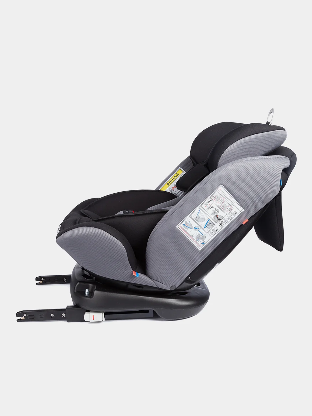 Черный автокресло Zlatek Cruiser Isofix гр. 0+/I/II/III