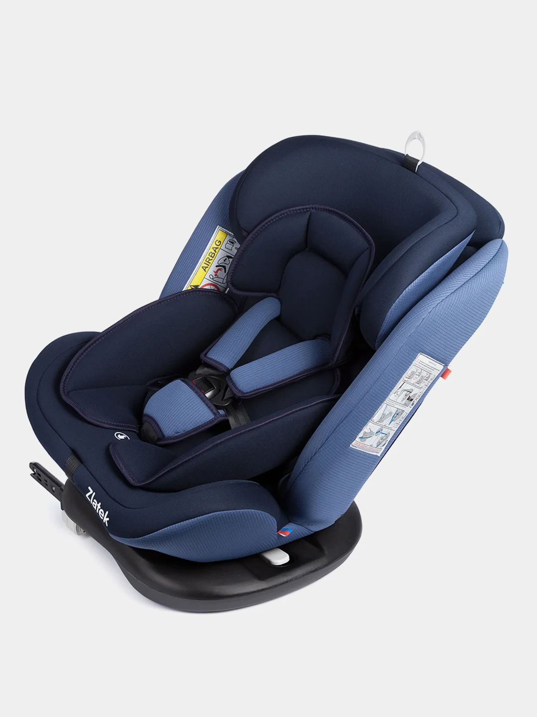 Синий автокресло Zlatek Cruiser Isofix гр. 0+/I/II/III