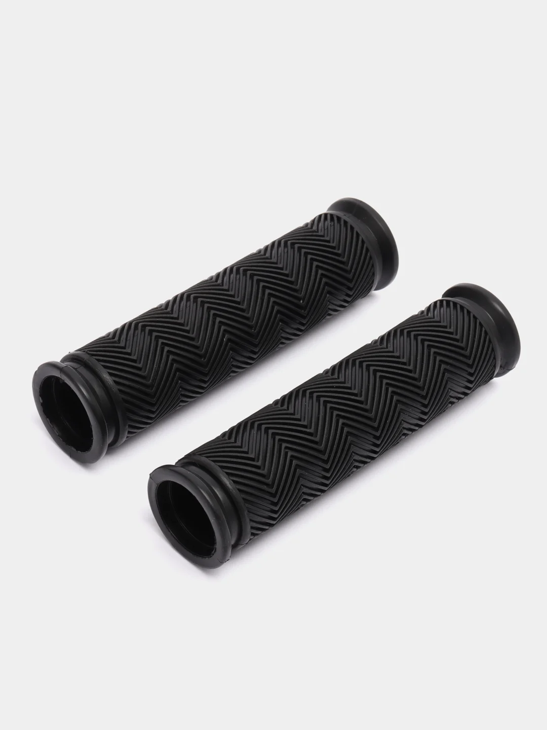 Ручки руля вело (грипсы N2-02576 черные, 2 шт., 123 x D28 x d22 мм.)