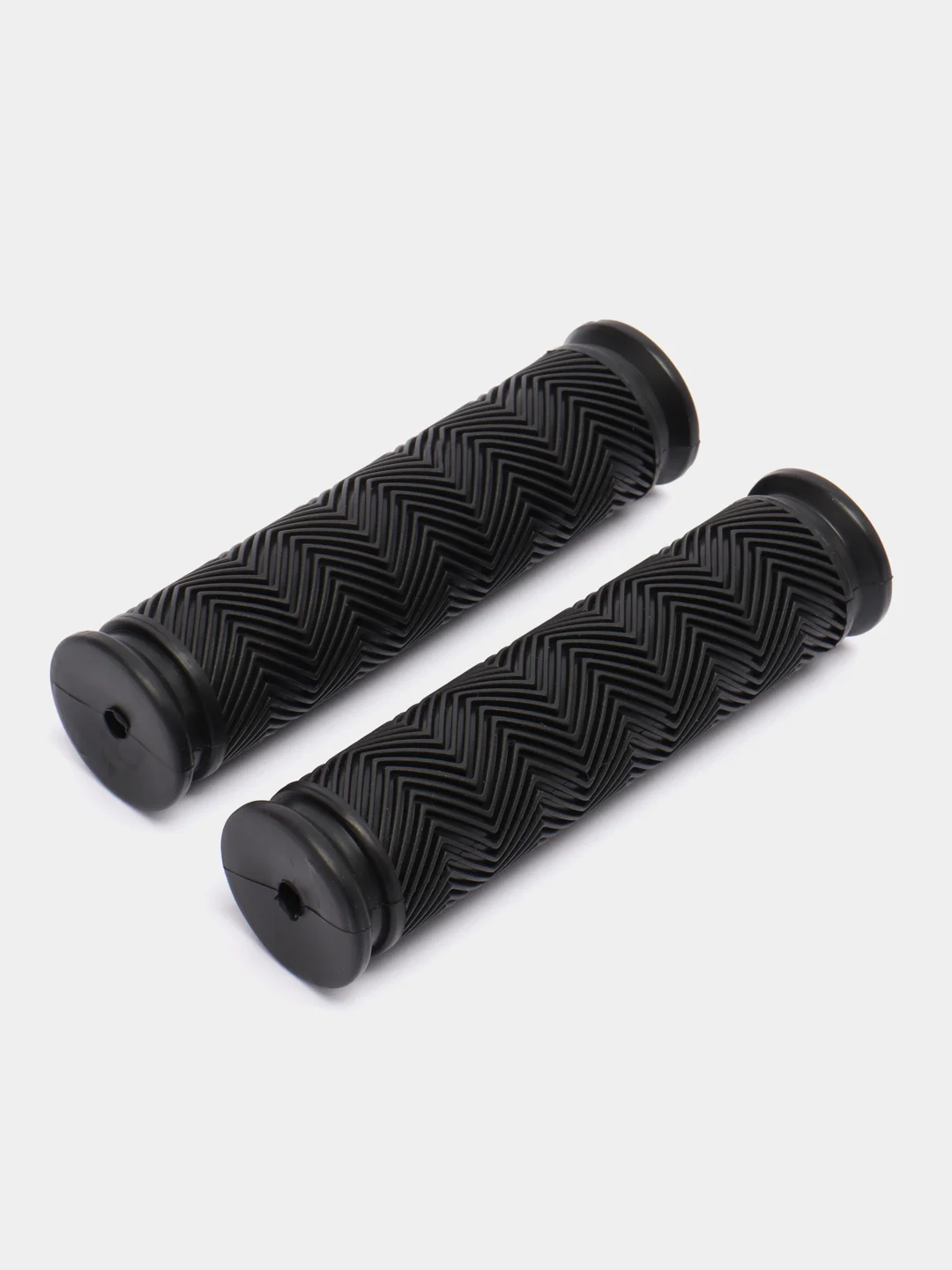 Ручки руля вело (грипсы N2-02576 черные, 2 шт., 123 x D28 x d22 мм.)