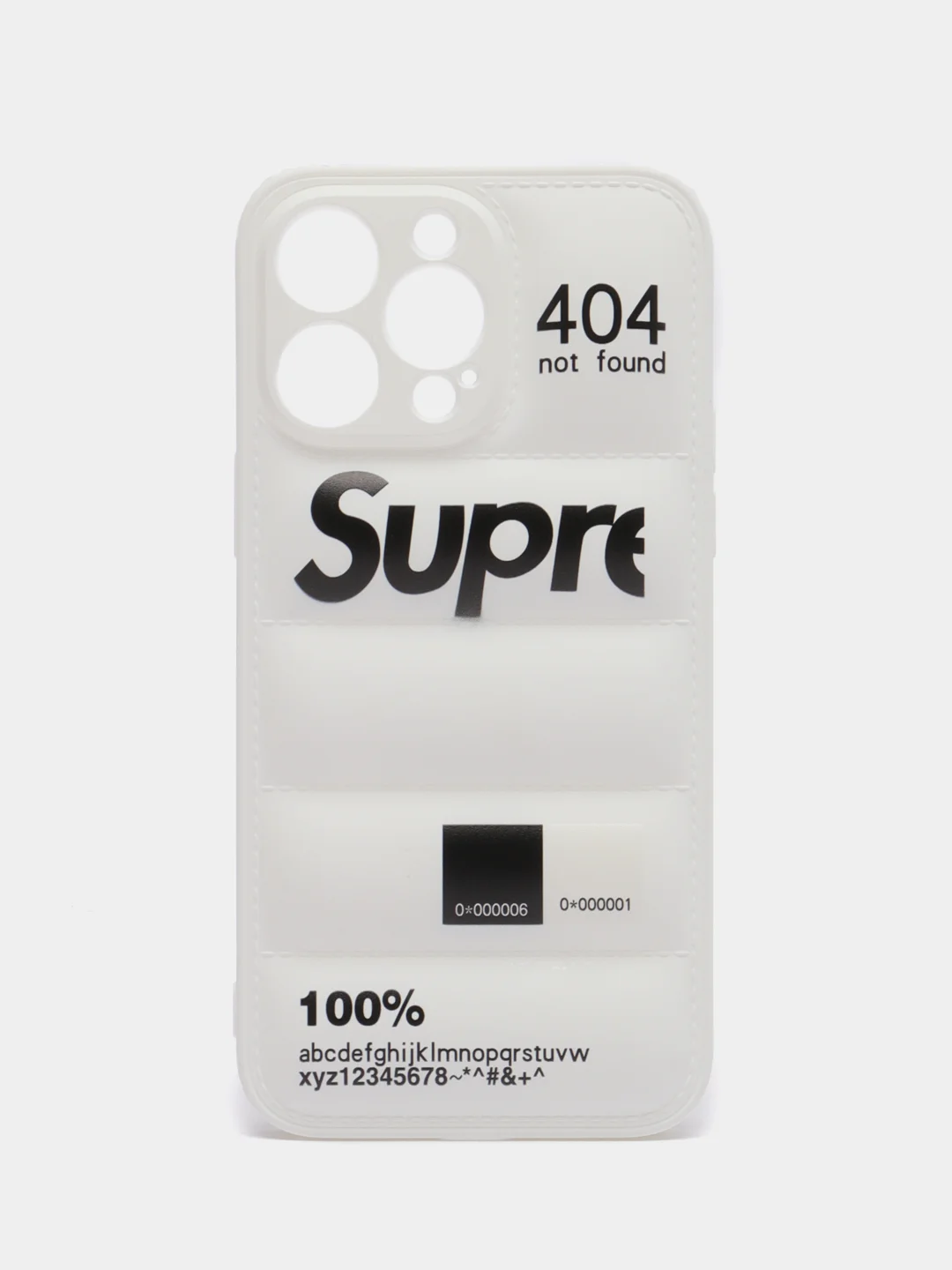 Белый чехол на iPhone (Айфон) 13 Pro, Pro Max, 14 Pro, Pro Max