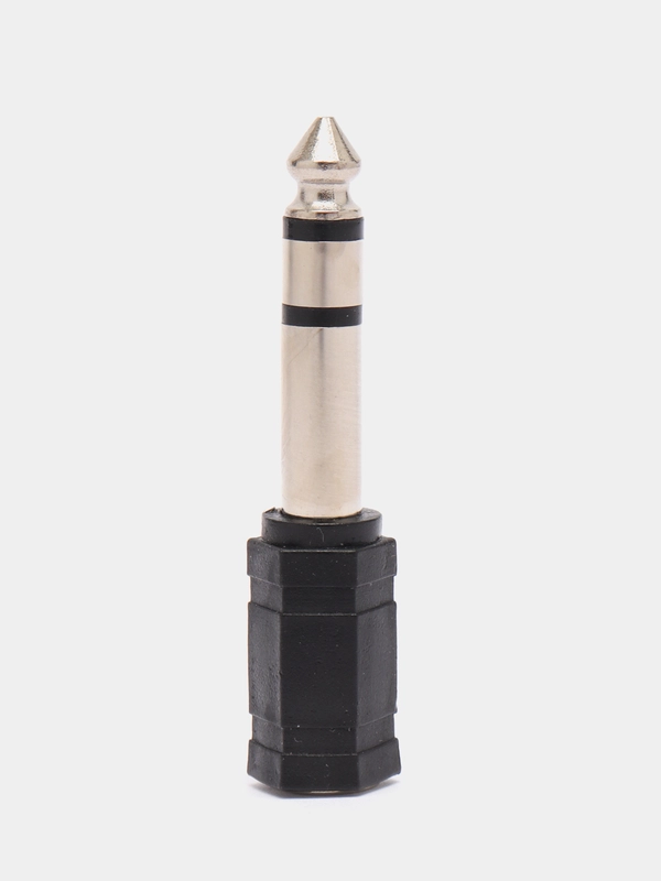 Переходник аудио 3,5 mm jack - 6,3 mm jack