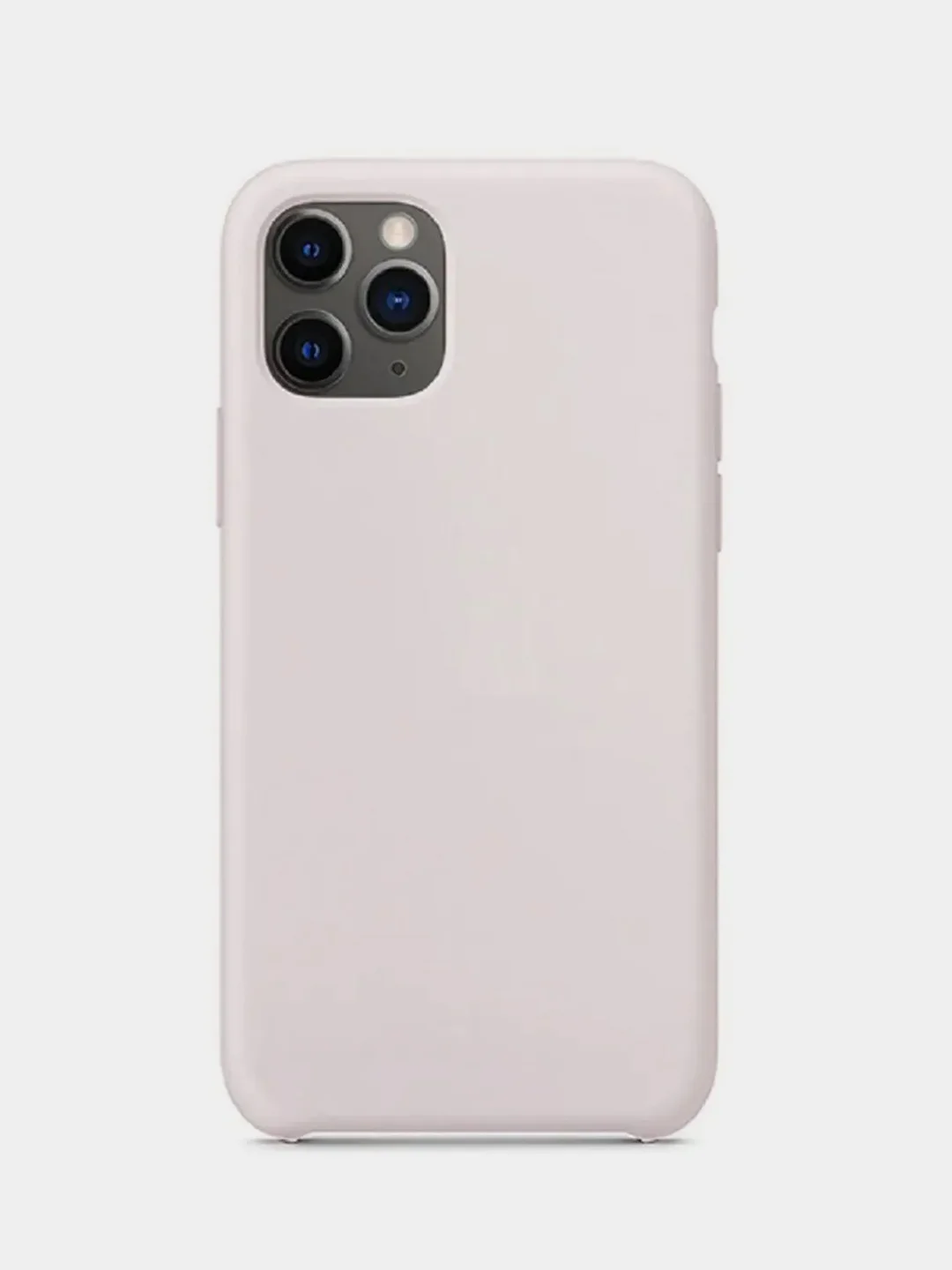 Бежевый чехол силиконовый для iPhone Silicone Case Max 12, 12 Pro, 12 Pro Max