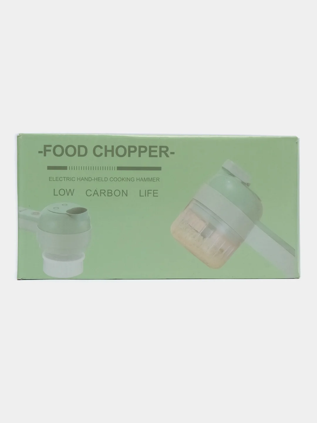 Измельчитель кухонный Food Chopper 4 в 1: измельчитель, овощерезка, шинковка, моющая щетка