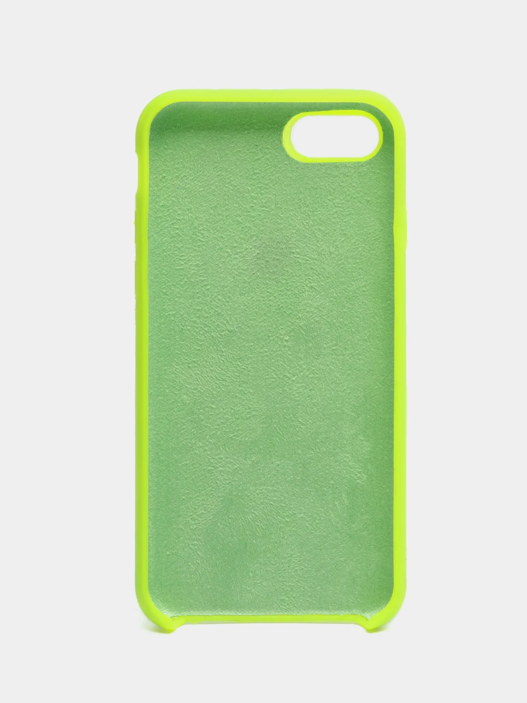 Салатовый чехол Silicone Case для iPhone 7/8