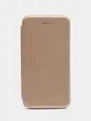 Золотой чехол-книжка для iPhone 11, Айфон 11, экокожа